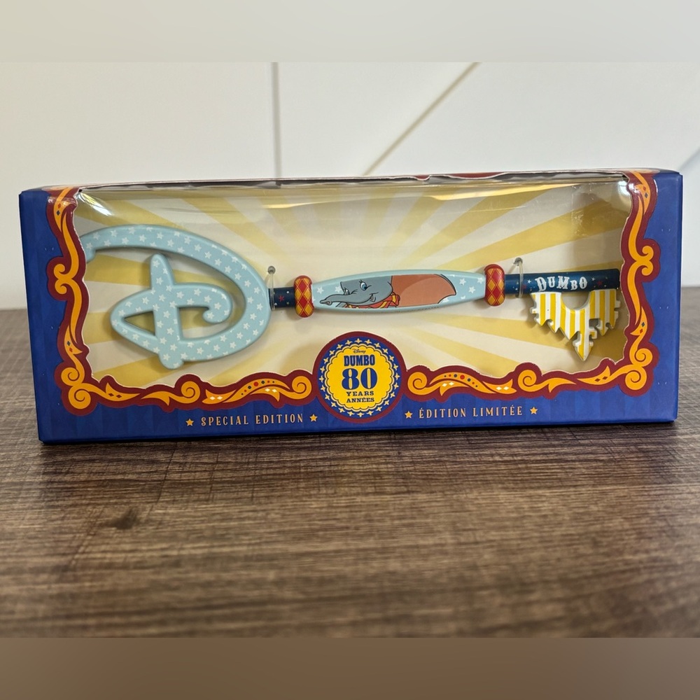 Disney Dumbo 80th Anniversary Collectible Key